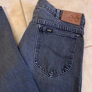 LEE Men’s Distressed BLACK Jeans 36 x 36